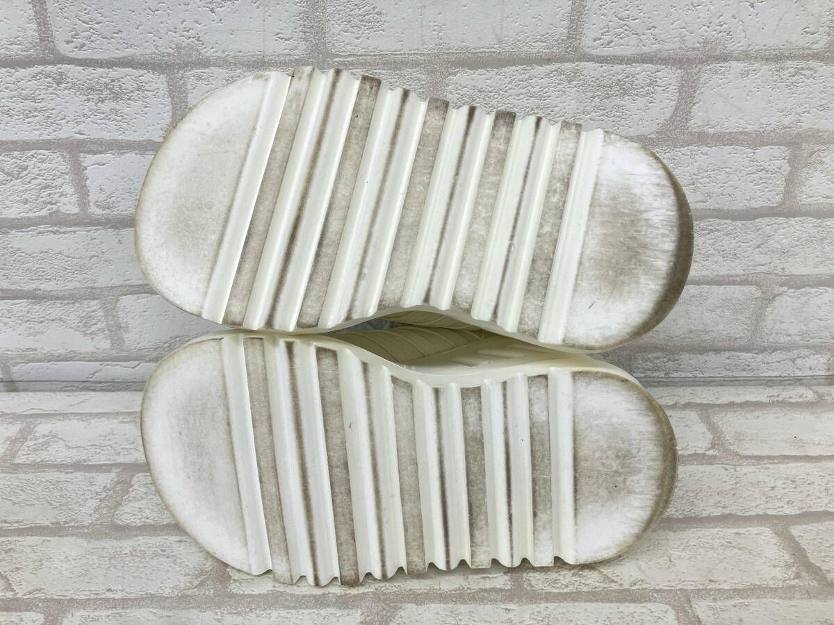 Demonia STOMP 08 デモニア 厚底スニーカー ホワイト レザー エナメル レディース その他 靴 レディース