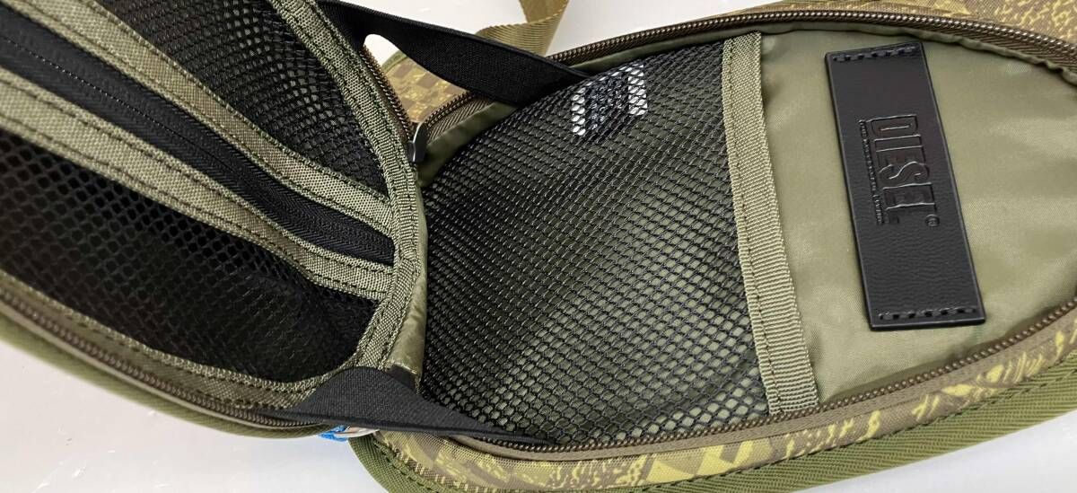 DIESEL ディーゼル クロスボディバッグ X09140 1DR-POD カーキ 通年 