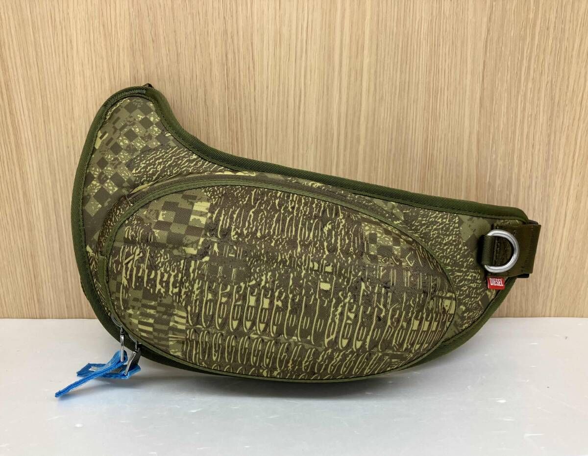 DIESEL ディーゼル クロスボディバッグ X09140 1DR-POD カーキ 通年 