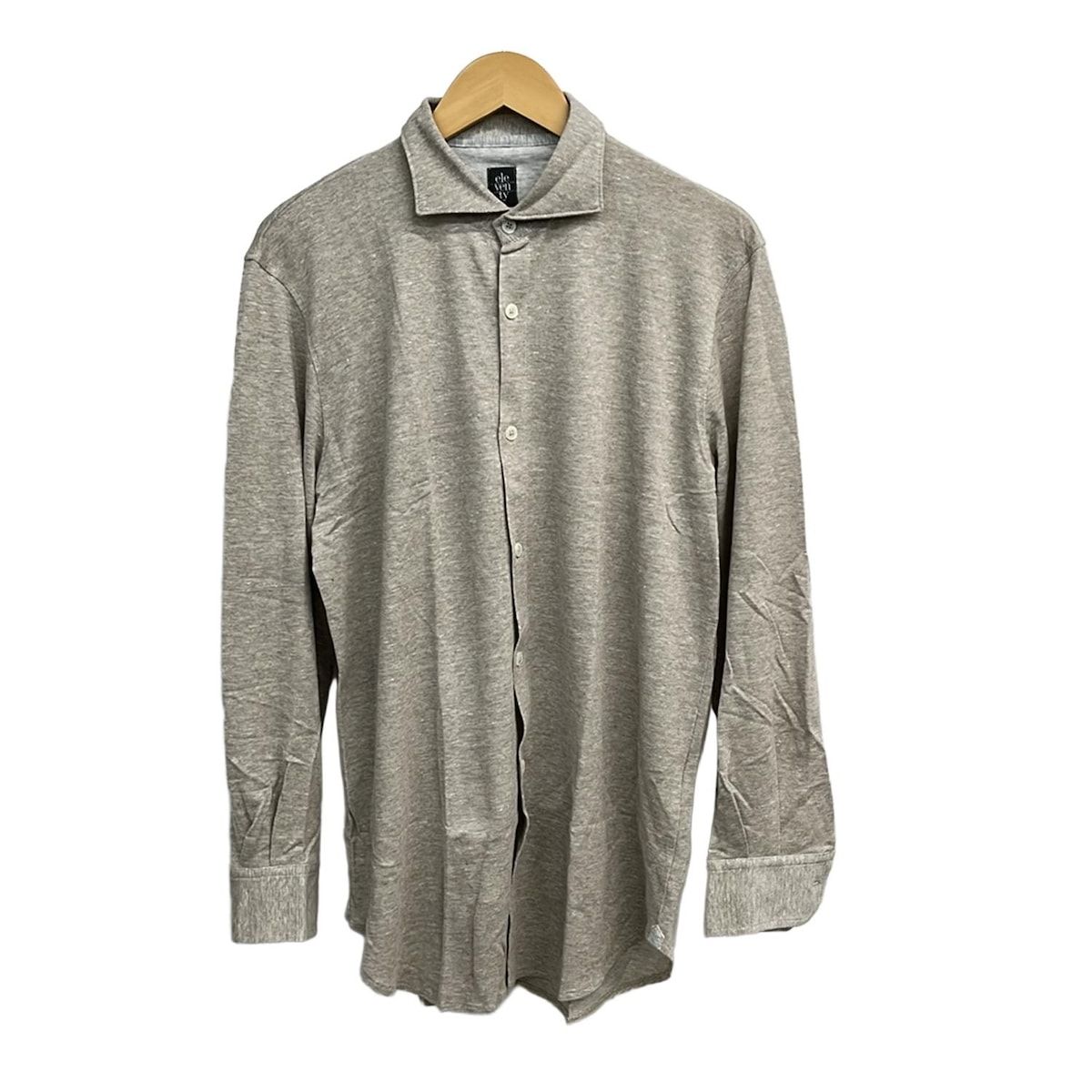 eleventy イレブンティ eleventy(イレブンティ) 長袖シャツ サイズXL メンズ美品 - ベージュ