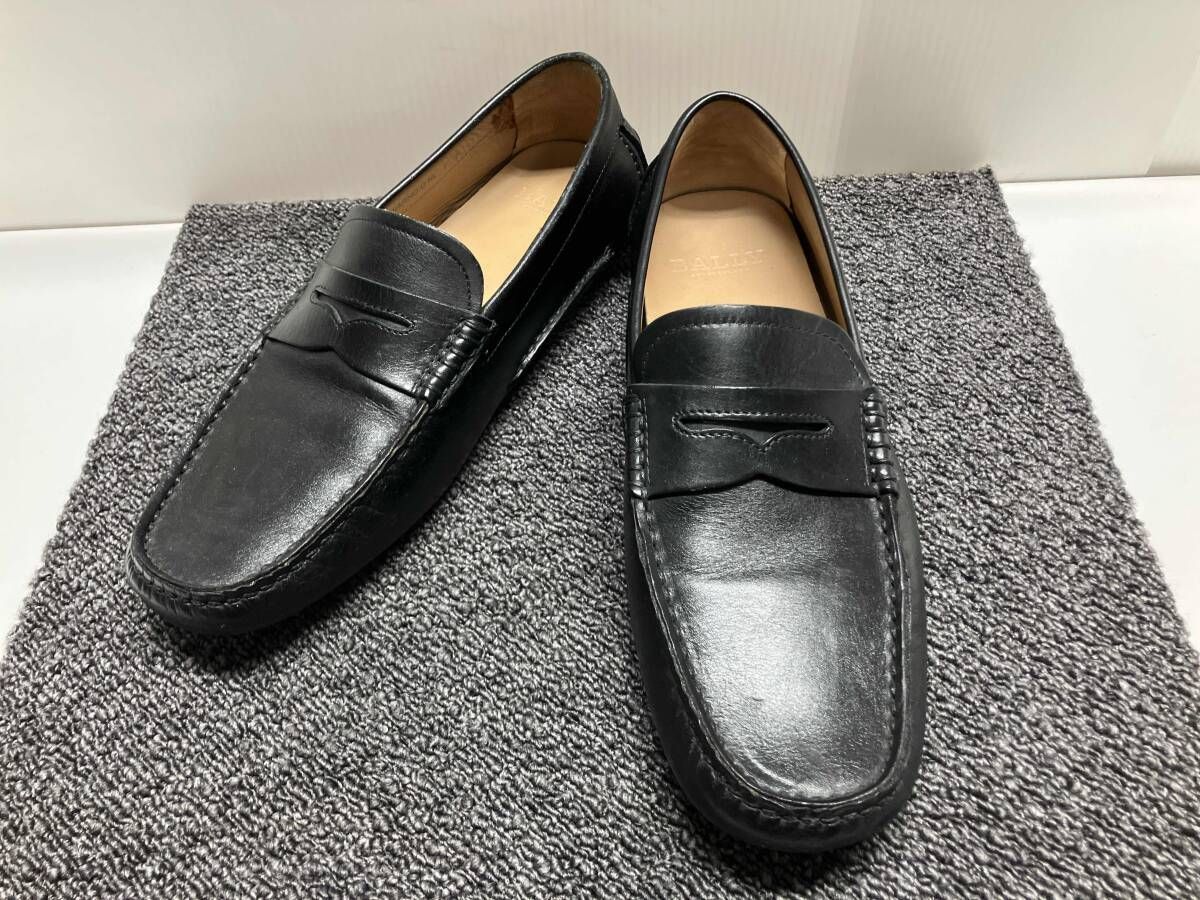 BALLY バリー ドレスシューズ | UVWARNO.O NL ブラック サイズ7 アウトソール約28 cm