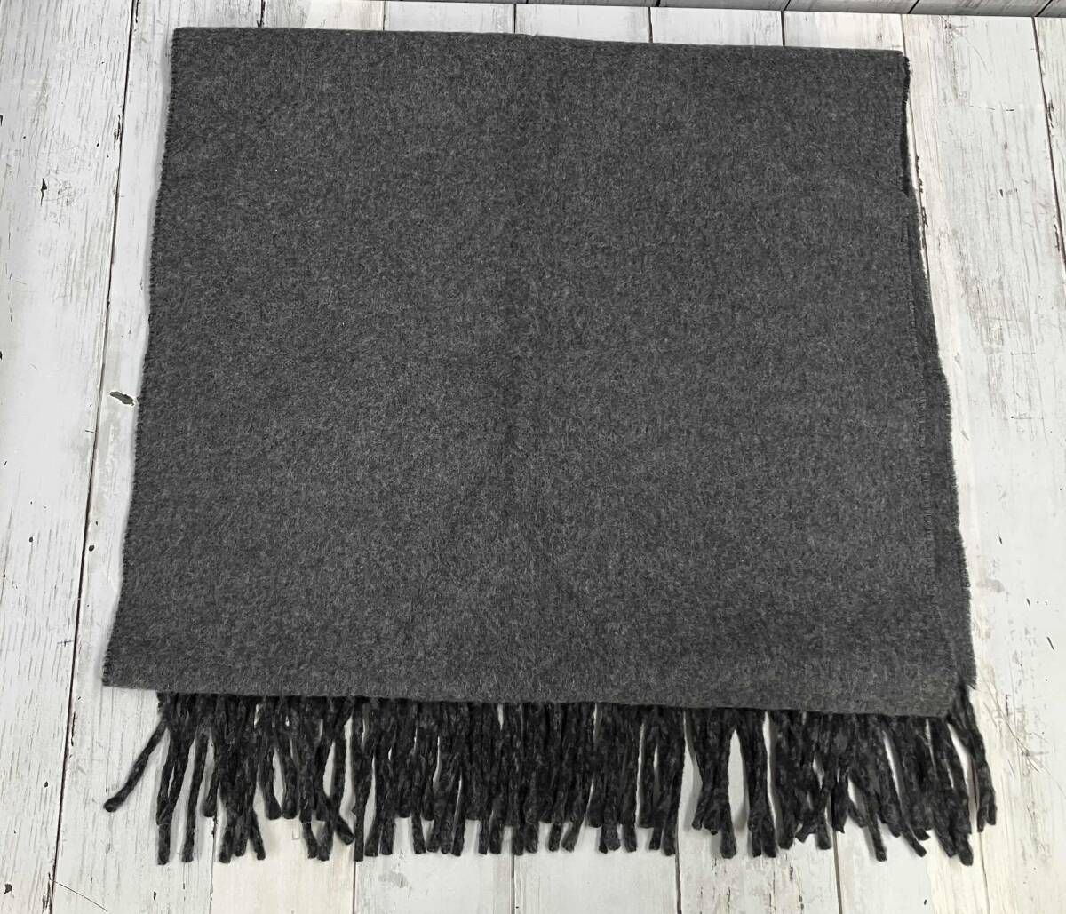 Maison KITSUNE メゾン キツネ マフラー ストール 毛100