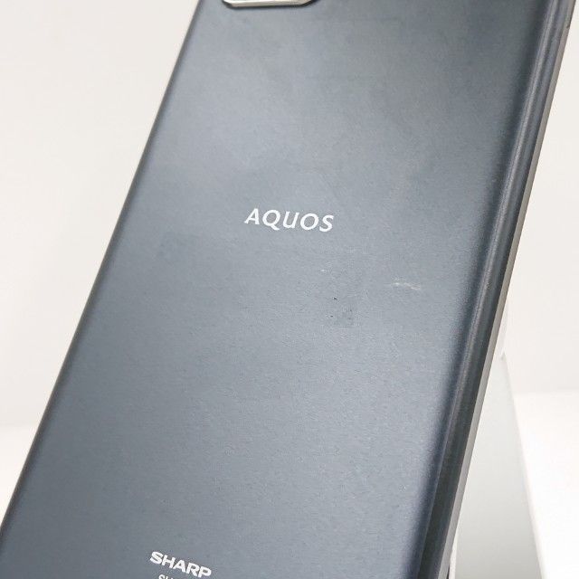 AQUOS sense5G SHG03 au ブラック 送料無料 本体 c15698 - メルカリ