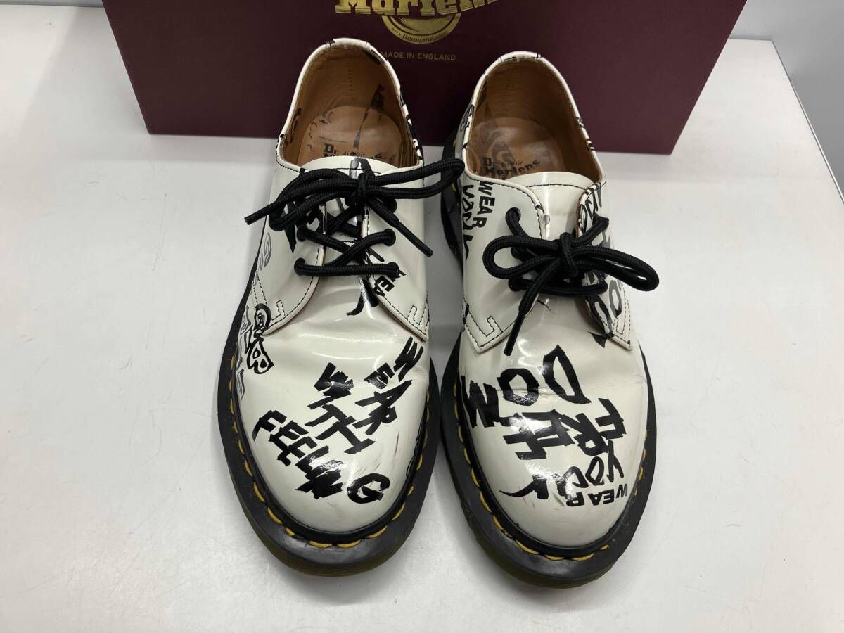 き COMME des GARCONS GARCOOS×Dr.Martens コムデギャルソン ドクターマーチン ダービーシューズ レザー U.S.7