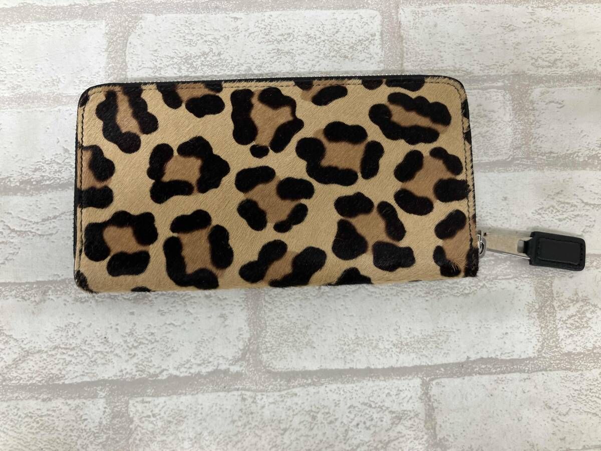 MARC JACOBS THE DELUXE マーク ジェイコブス ザ デラックス 長財布 レディース レオパード柄