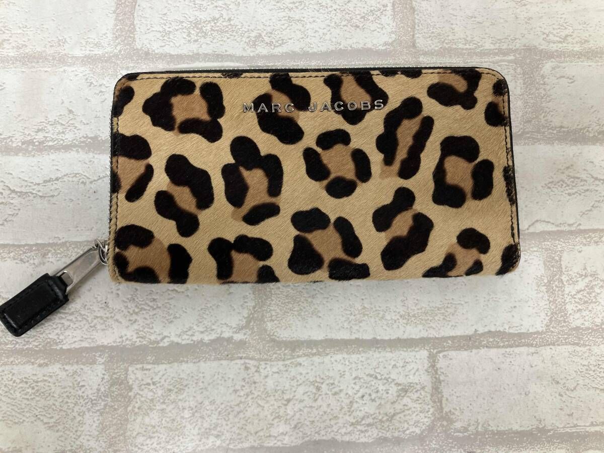 MARC JACOBS THE DELUXE マーク ジェイコブス ザ 長財布 レディース レオパード柄