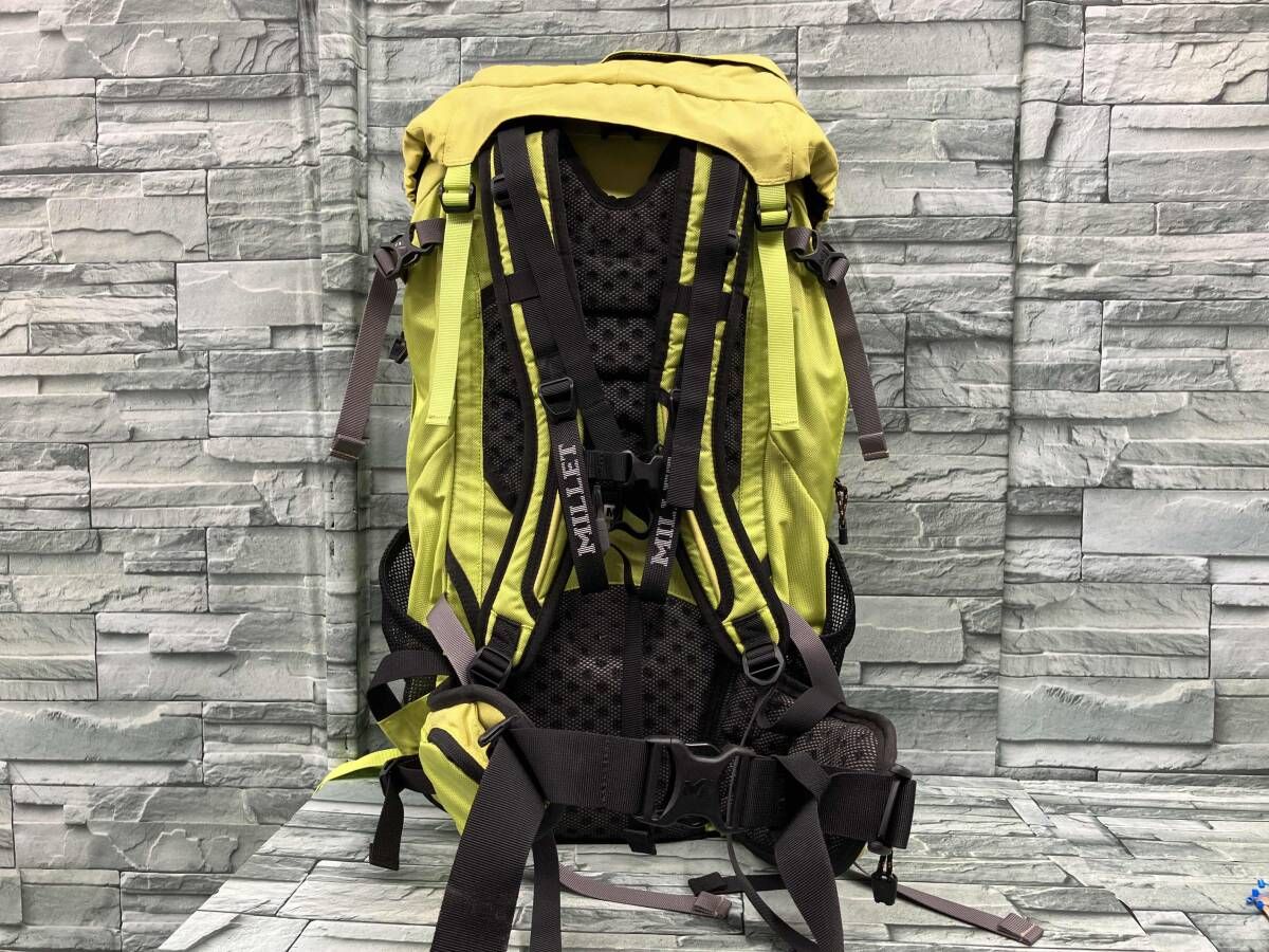 MILLET ミレー ザック SAAS FEE 40 黄緑