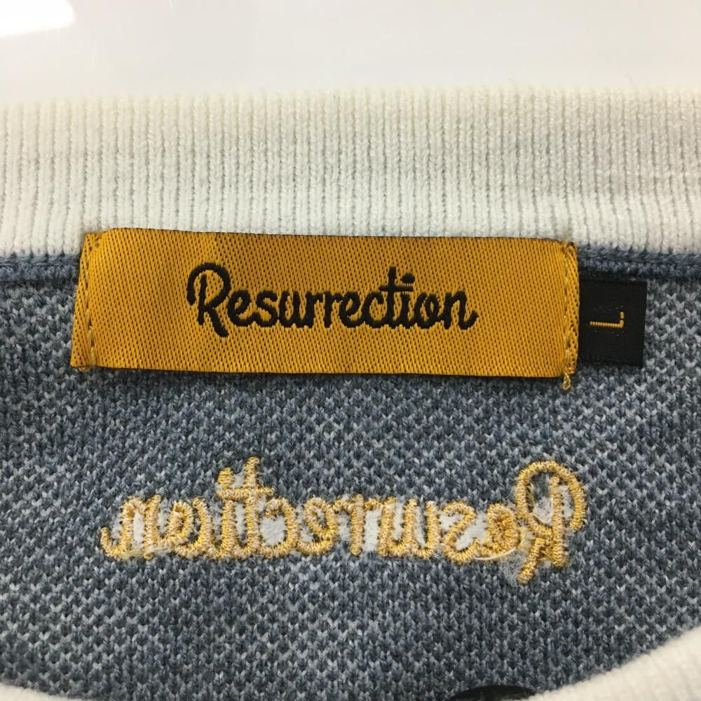 超美品】レザレクション セーター グレー×白 総柄 ショップ ニット