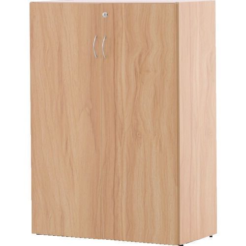 ＴＲＵＳＣＯ 木製 両開き書庫 Ｗ８２０×Ｄ４２４×Ｈ１１４１ 組立式