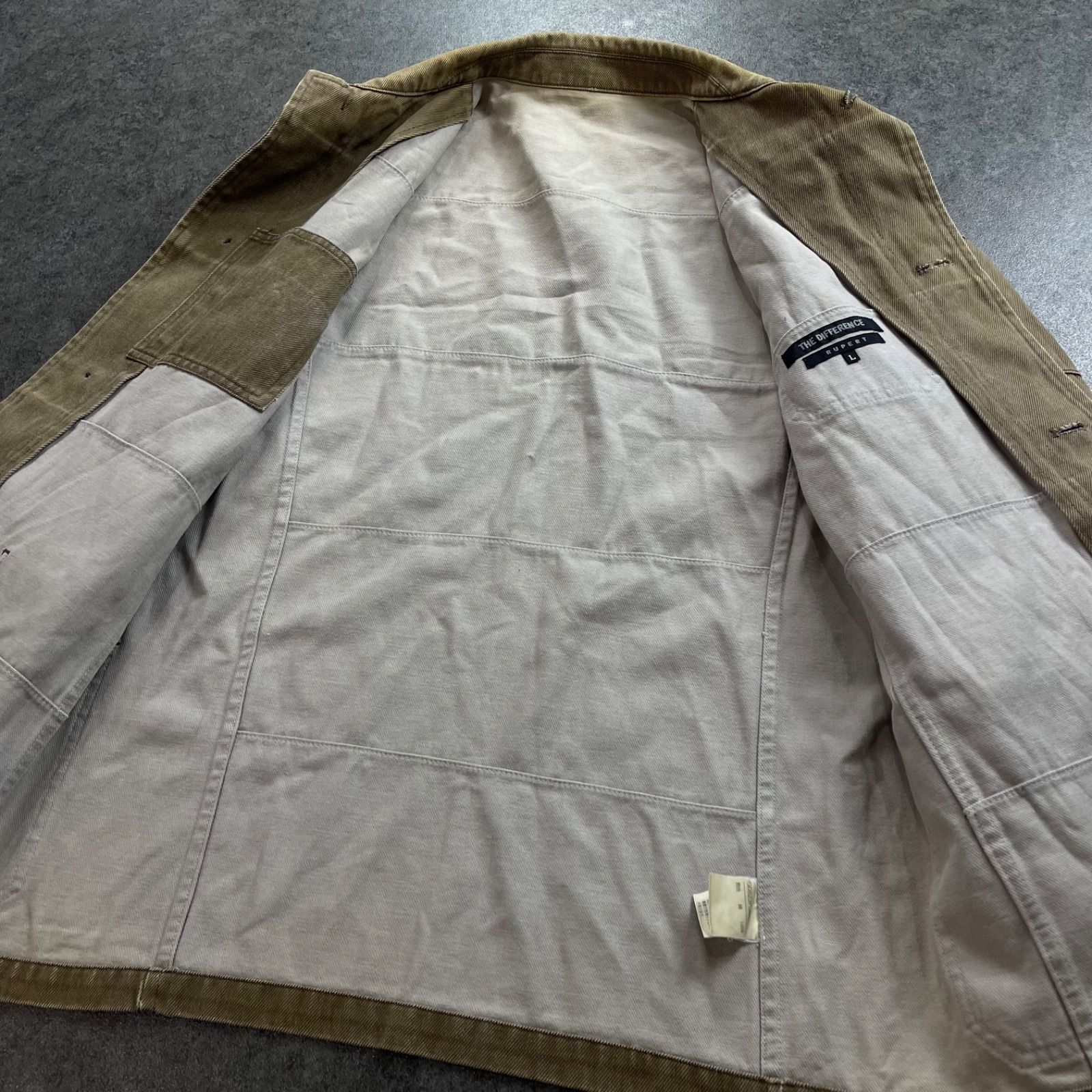 THE DIFFERENCE RUPERT Denim Jacket ディファレンス ルパート 