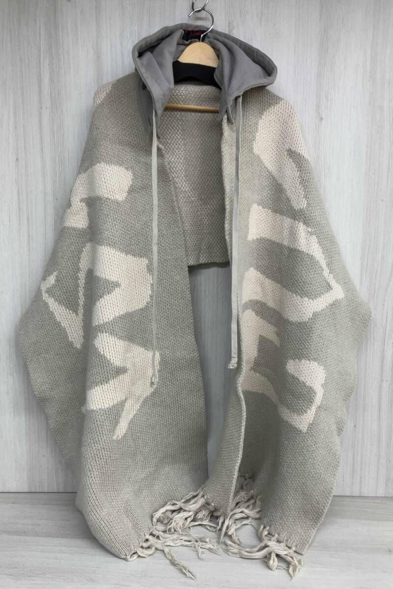 カタリスト HOOD MUFFLER フード付きマフラー ベージュ