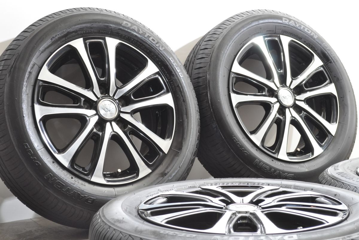 程度良好 CEREBRO 15 in 6 J 53 PCD 114 3 DAYTON DT 30 185 65 R GB 5 BG GT フリード JPNタクシー ラフェスタ 交換 車検用