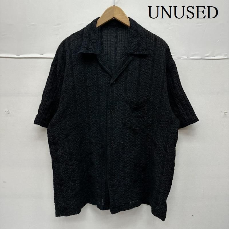 アンユーズド 24 SS Short Sleeve Lace Shirt レース オープンカラー シャツ US 2419 メンズ 4 ISItems 古着
