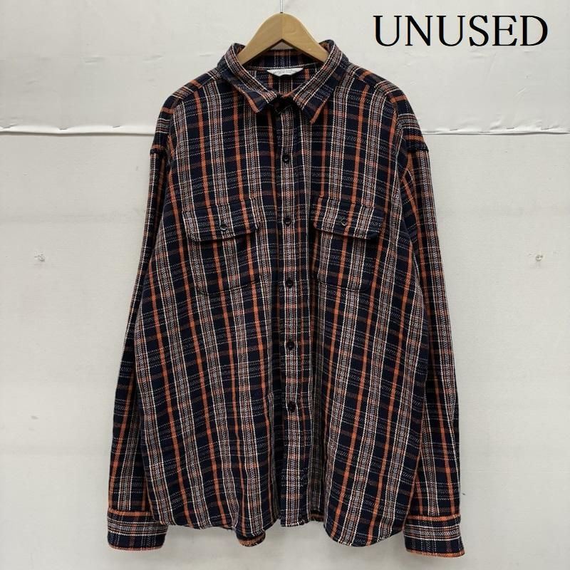 アンユーズド 20 AW Check Shirt チェック フランネル シャツ US 1852 メンズ 3 ISItems 古着