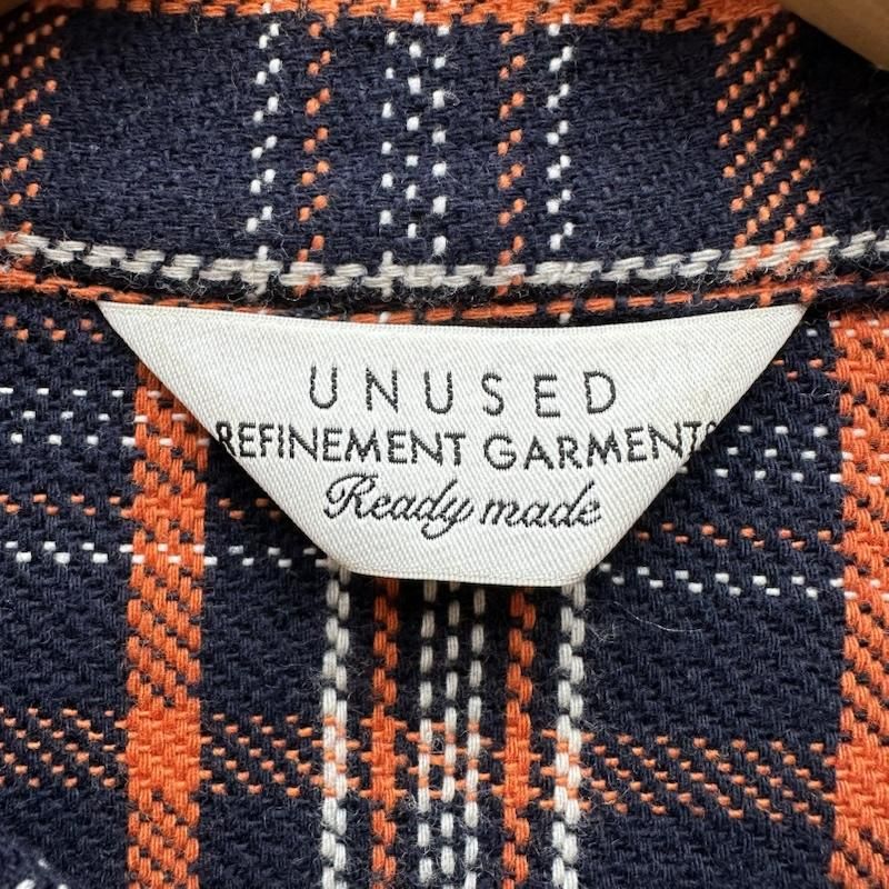 アンユーズド 20 AW Check Shirt チェック フランネル シャツ US 1852 メンズ 3 ISItems 古着