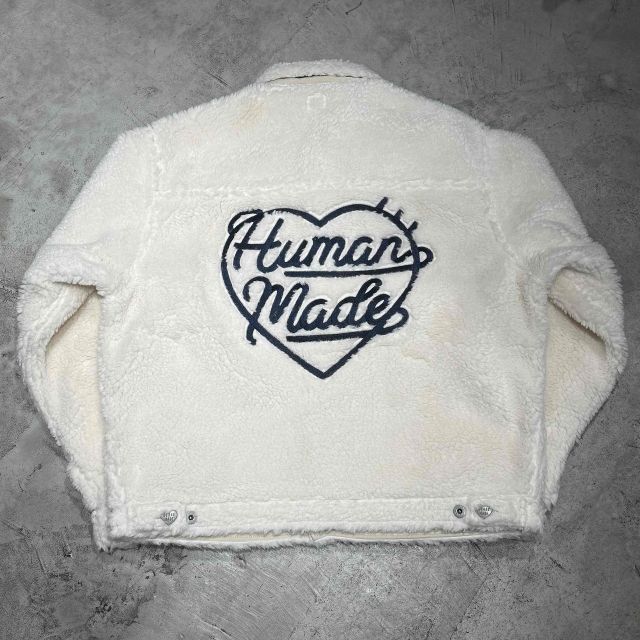 HUMAN MADE 23AW WOOL BLENDED BOA FLEECE WORK JACKET SIZE-XXL