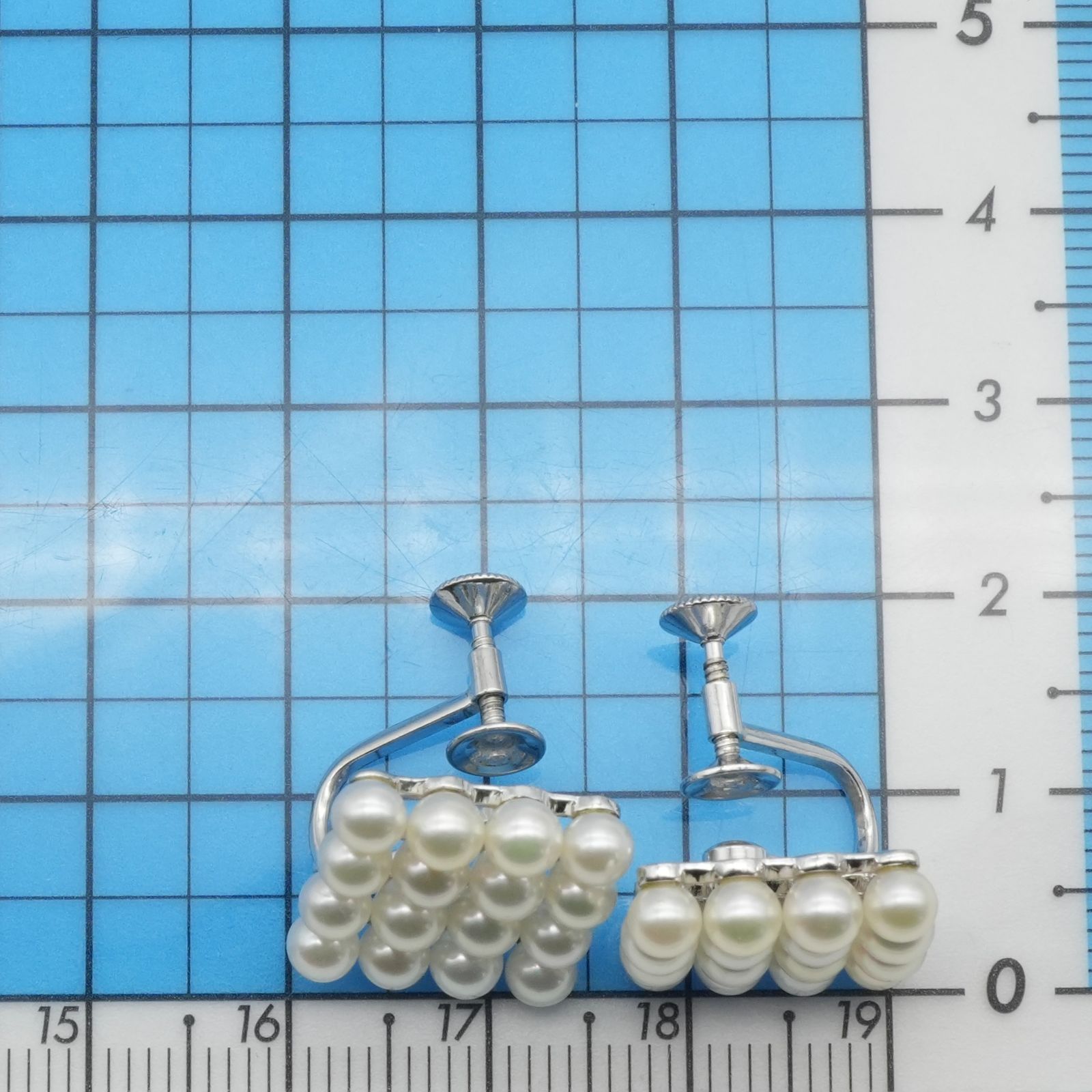 パヴェ イヤリング