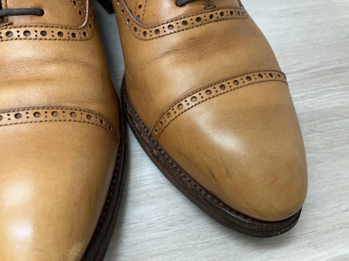 CARMINA ドレスシューズ 25cm ブラウン