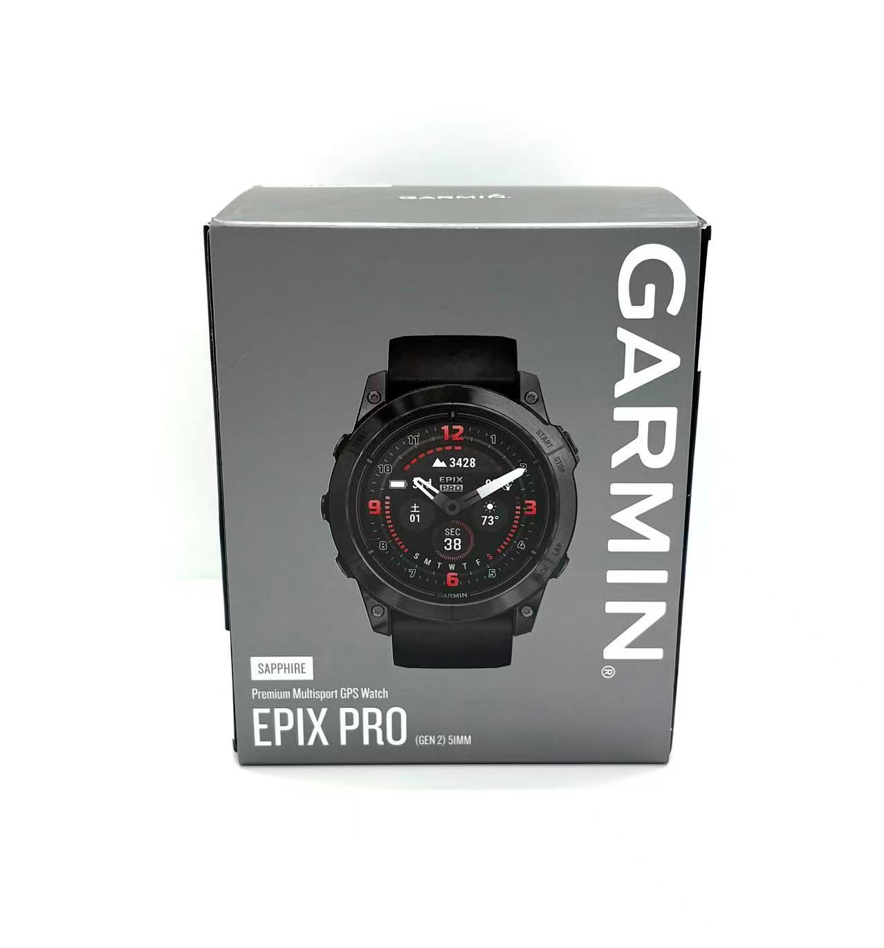 GARMIN epix Pro Gen 2 51 mm 010-02804-51 Ti Carbon Gray DLC|Black フィットネスGPSウォッチ
