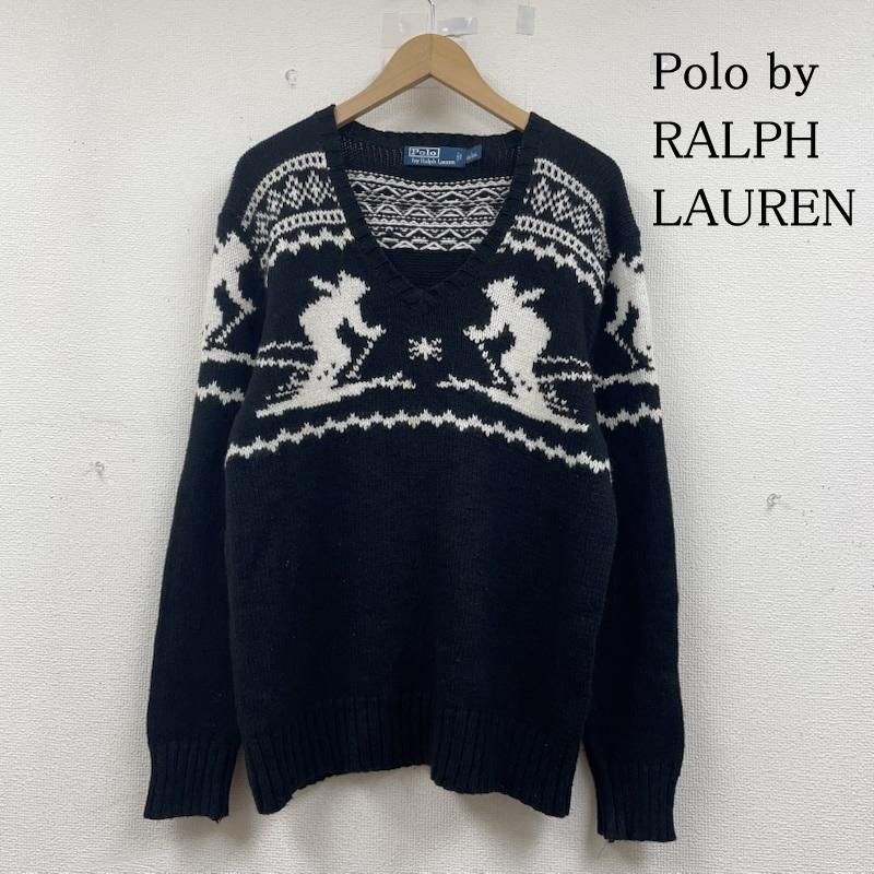 ポロバイラルフローレンノルディックアグリーセーターショールカラーカシミヤ混ニット ポロバイラルフローレン ニット セーター Vネック ウール ノルディック