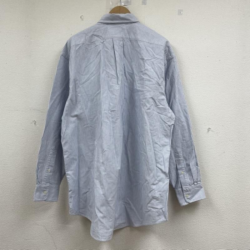 ポロバイラルフローレン BIG FIT 長袖 シャツ ブラウス Shirt ロングスリーブ 裾ポニーロゴ 刺繍 メンズ M ISItems 古着