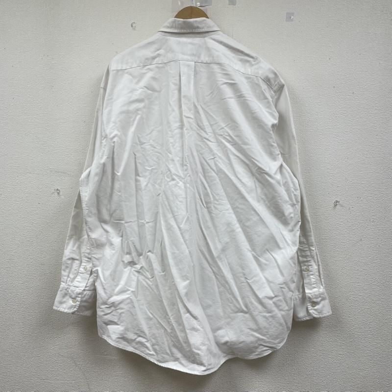 ポロバイラルフローレン タグ 裾ポニーロゴ 刺繍 長袖 ボタンダウン シャツ ブラウス メンズ M ISItems 古着