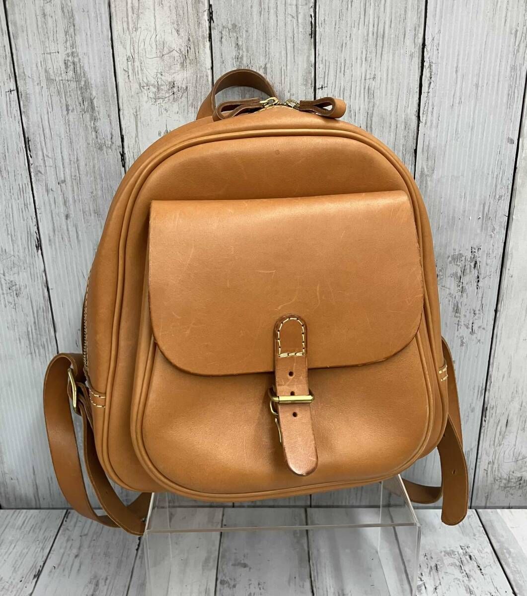 HERZ ヘルツ リュック 革製品 キャメル