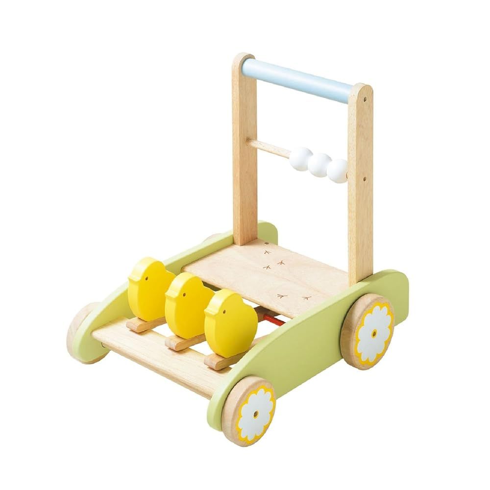 ニチガン 手押し車 おさんぽpipi BB 37 木製玩具 NICHIGAN