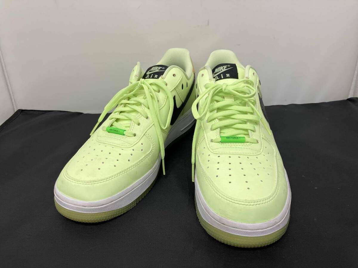 NIKE ナイキ CT 3228 701 W AIR FORCE 1 07 LX ウィメンズ エアフォースワン スニーカー 26 5 cm ライトグリーン系 蛍光グリーン系