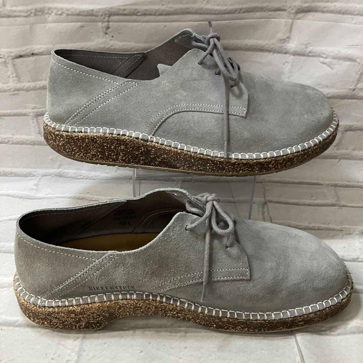 ビルケンシュトック（BIRKENSTOCK）グレー 37 24cm BIRKENSTOCK サボ