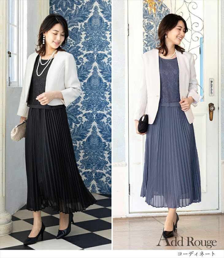 披露宴 二次会 入学式 母親 服装 大きいサイズ パーティードレス t 9046 お呼ばれ セレモニー フォーマル 袖あり ドレス 結婚式 ロング ママ 七五三 レディース ワンピースドレス アッドルージュ