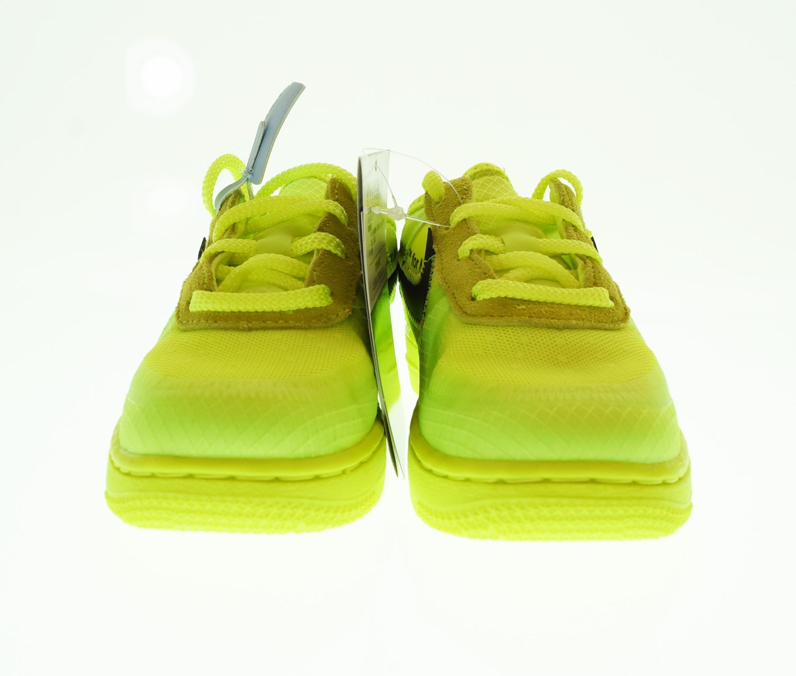 ナイキ NIKE × OFF-WHITE オフホワイト THE 10 Air Force 1 Low TD Volt エアフォース1ロー トドラー キッズ BV 0853-700 その他 イエロー 16 cm 103 S-1351