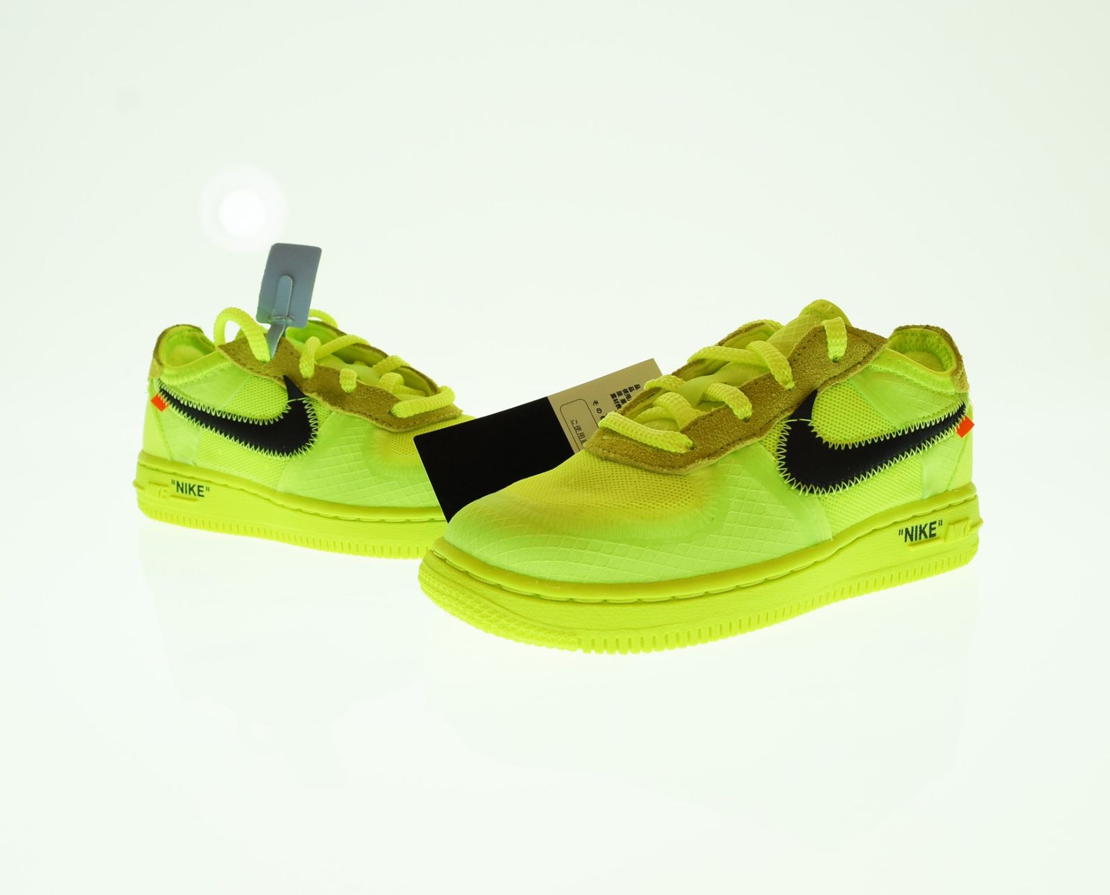 ナイキ NIKE OFF WHITE オフホワイト THE 10 Air Force 1 Low TD Volt エアフォース1ロー トドラー キッズ BV 0853 700 その他 イエロー 16 cm 103 S 1351