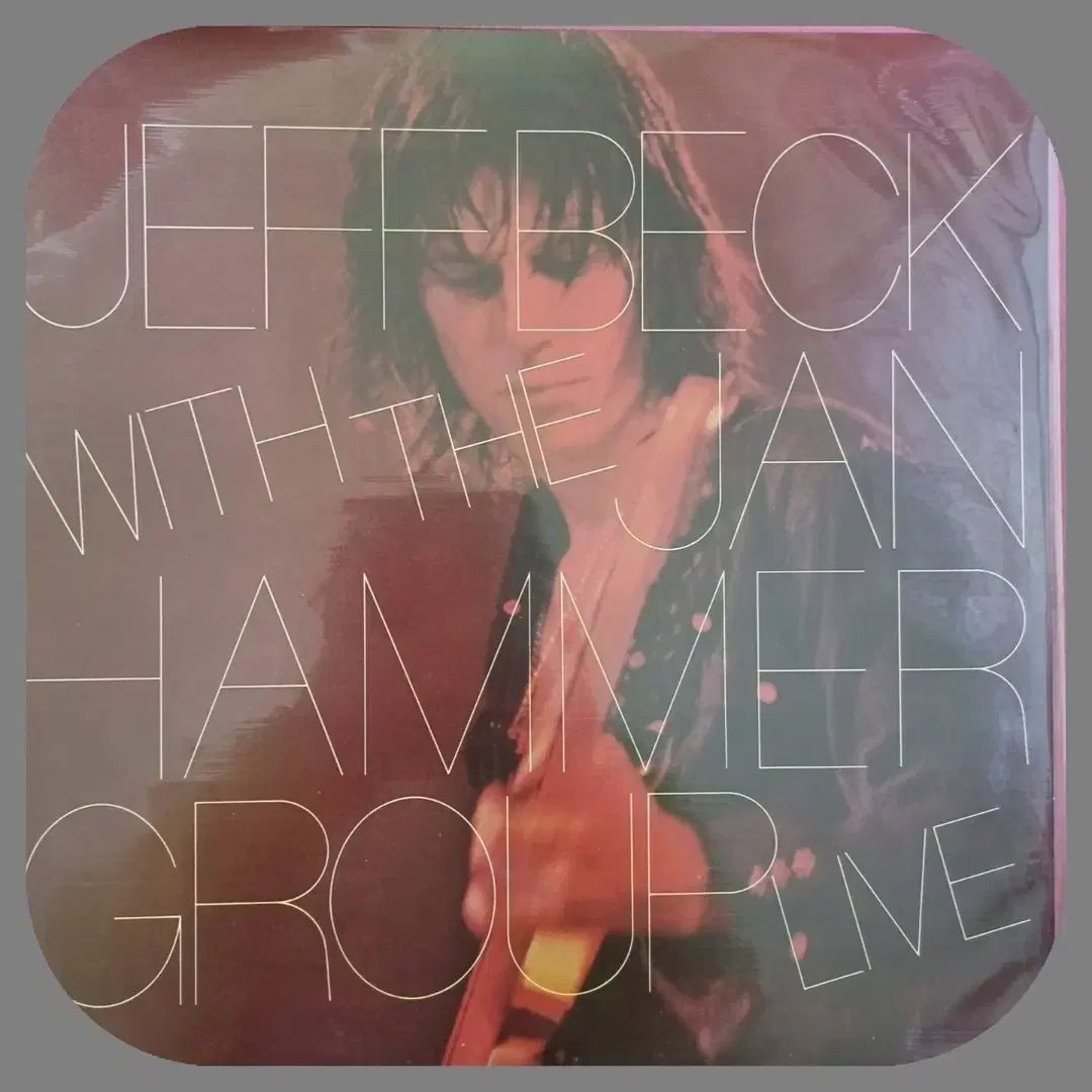 ジェフ JEFF ベック ライブ LIVE LP NM 輸入初版