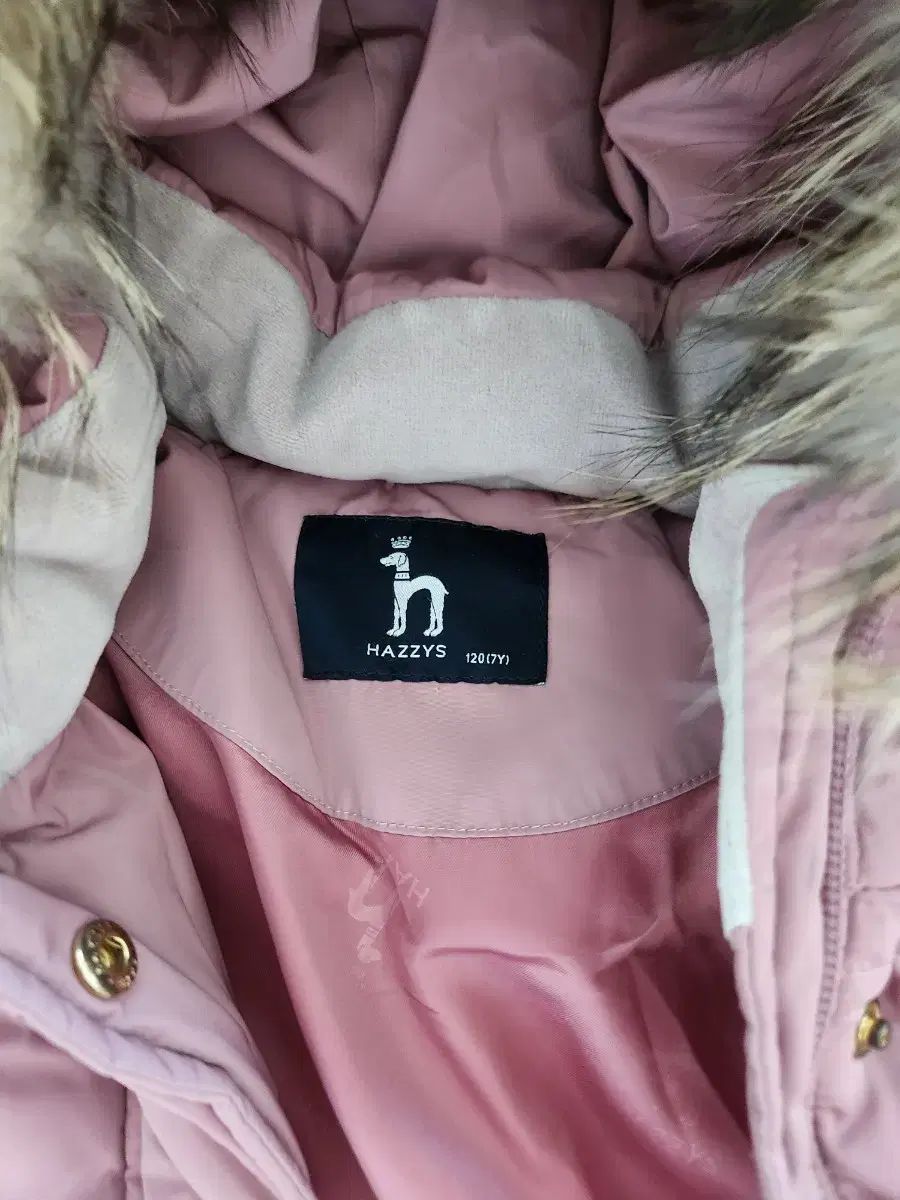 ヘジス 女の子 ピンク ダウン 120
