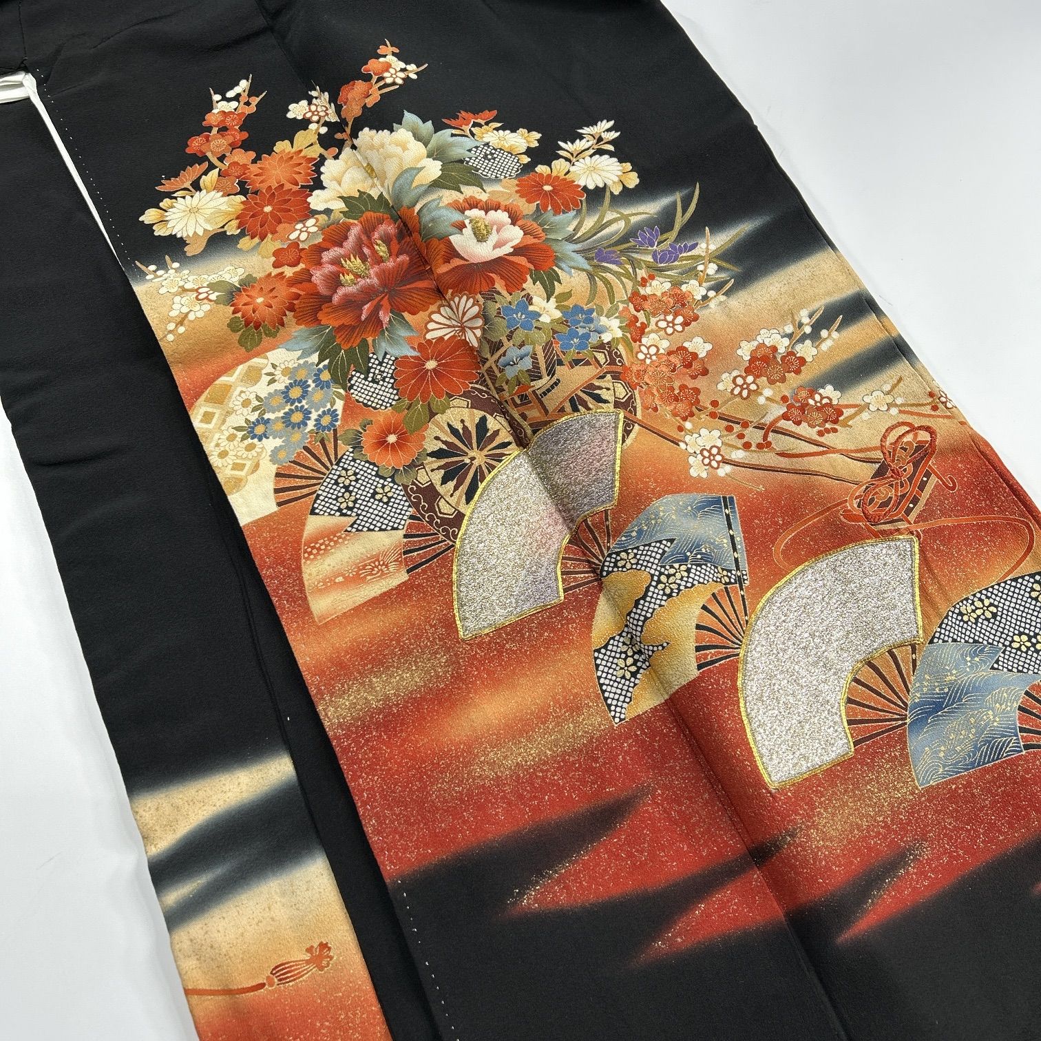 黒留袖 4枚 正絹 着物まとめ売り 同梱購入歓迎 リメイク用 着付け練習