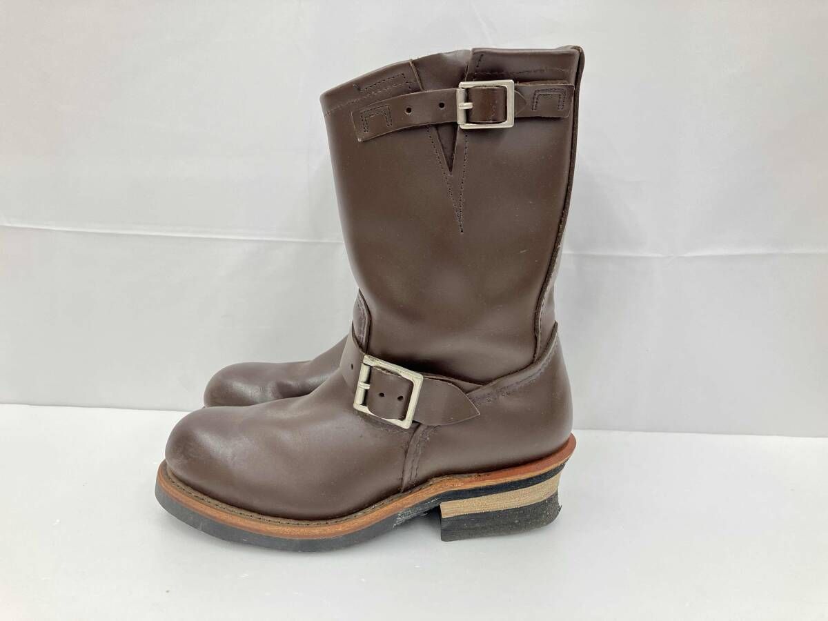 RED WING レッドウィング ASTM F 2413-05 エンジニアブーツ 23.5 ブラウン 通年