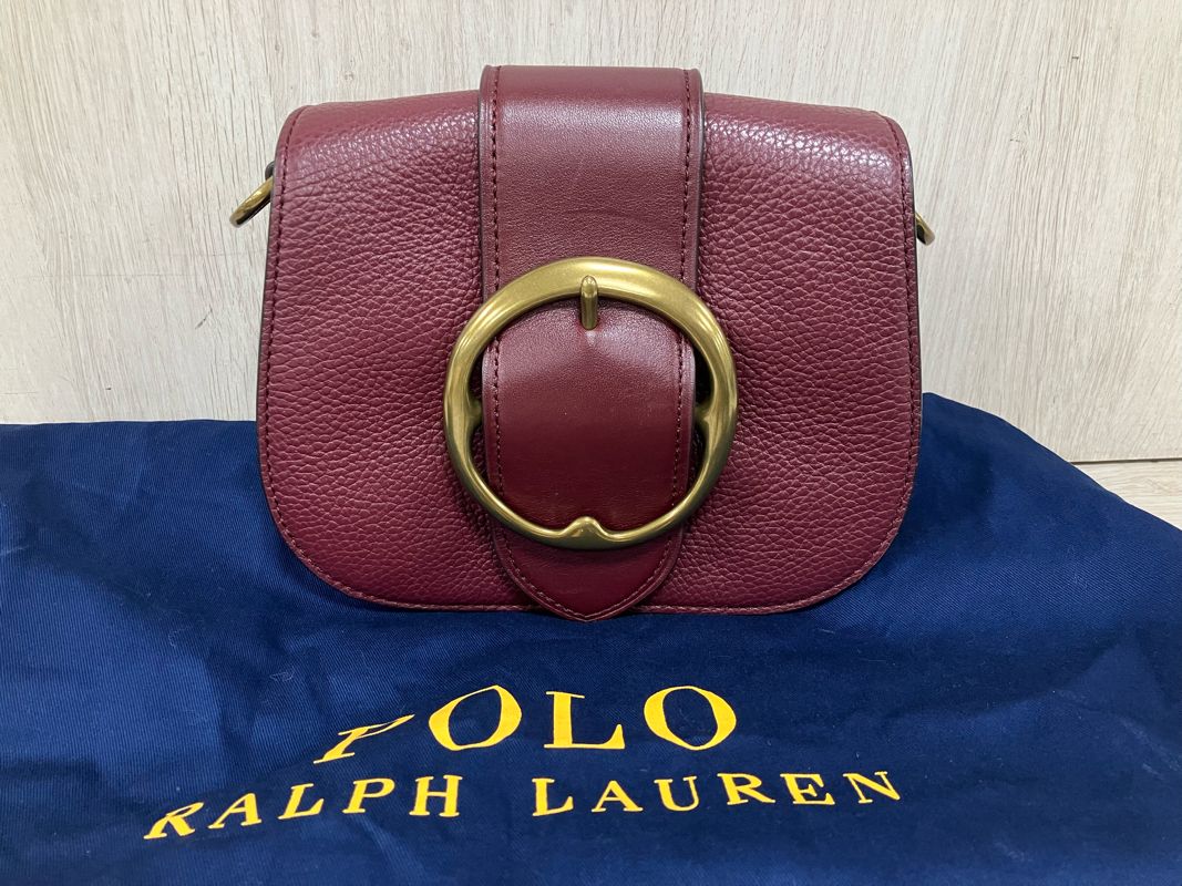 POLO RALPH LAUREN/ポロ ラルフローレン/ショルダーバッグ/Pebbled