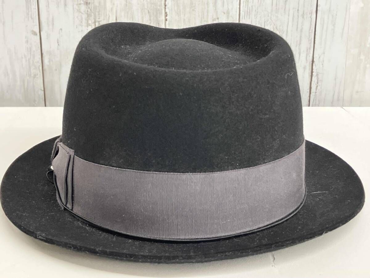 THE H.W.DOG-CO.ハット ザエイチダブリュードッグアンドコー ブラック size 38