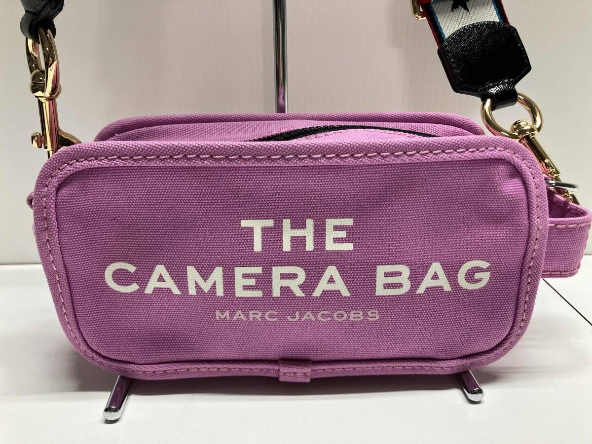 MARC JACOBS マークジェイコブス ショルダーバッグ レディース ピンク M0017040 957 ザ カメラバッグ キャンバス 小さめ