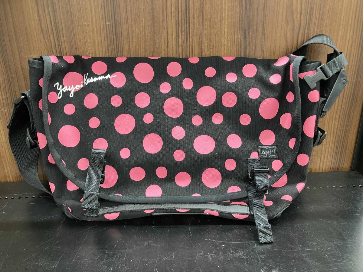 PORTER ショルダーバッグ 草間彌生 X-large メッセンジャーバッグ