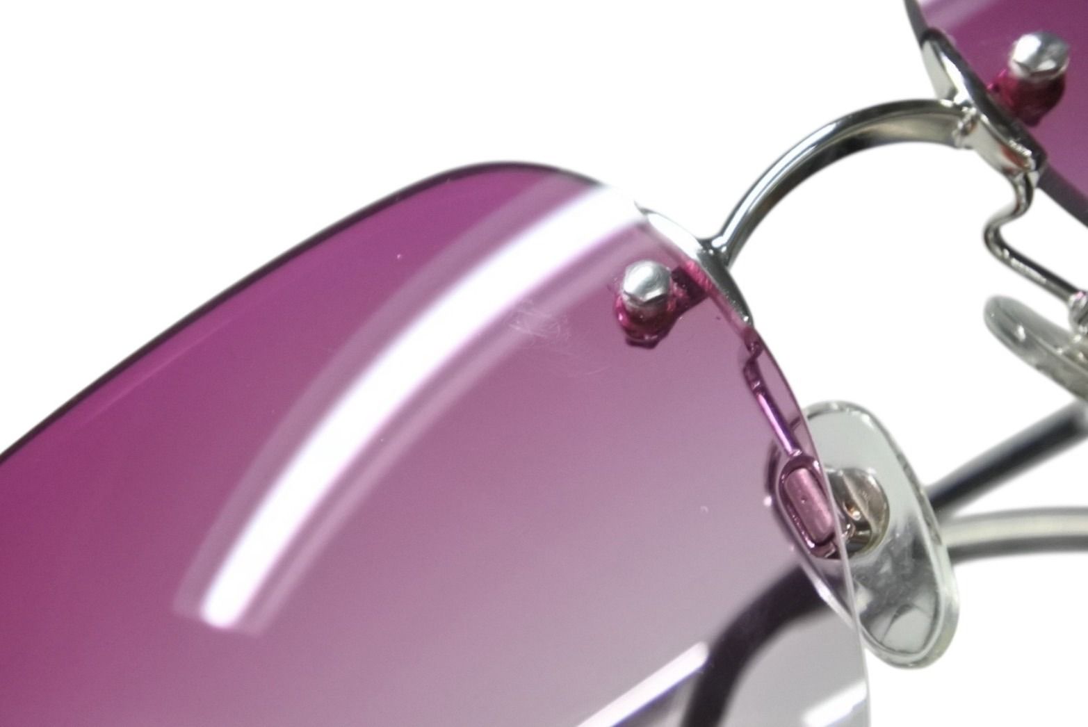 CHANEL シャネル リムレス サングラス 4017-D c.124/89 サイズ62□17