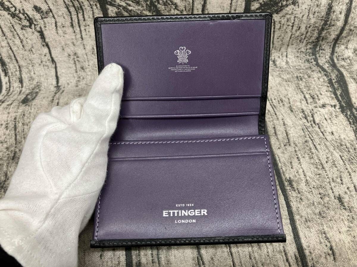 ETTINGER エッティンガー カードケース ブラック