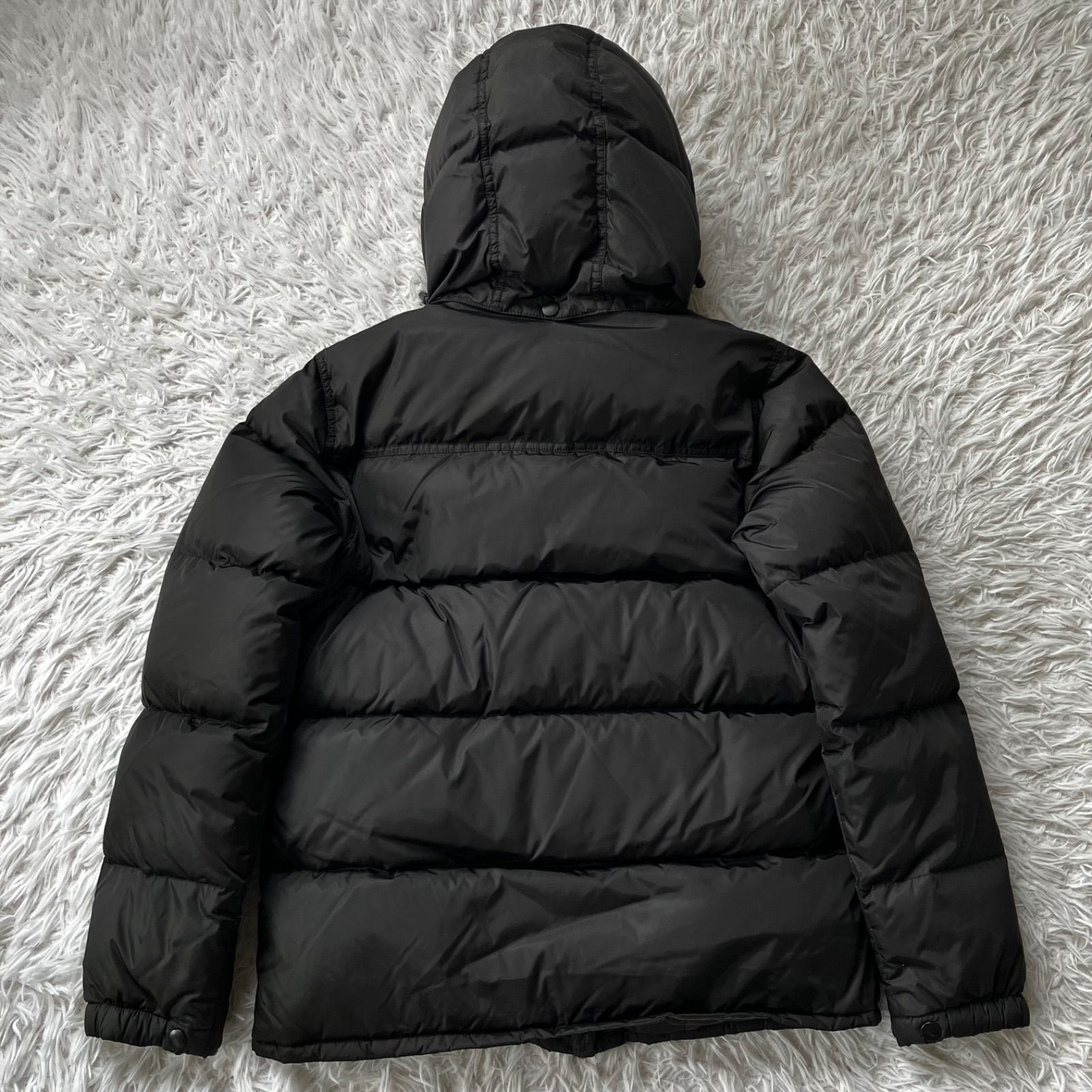 美品 BEDWIN HOODED DOWN JKT ベドウィン ダウンジャケット 黒 古着 