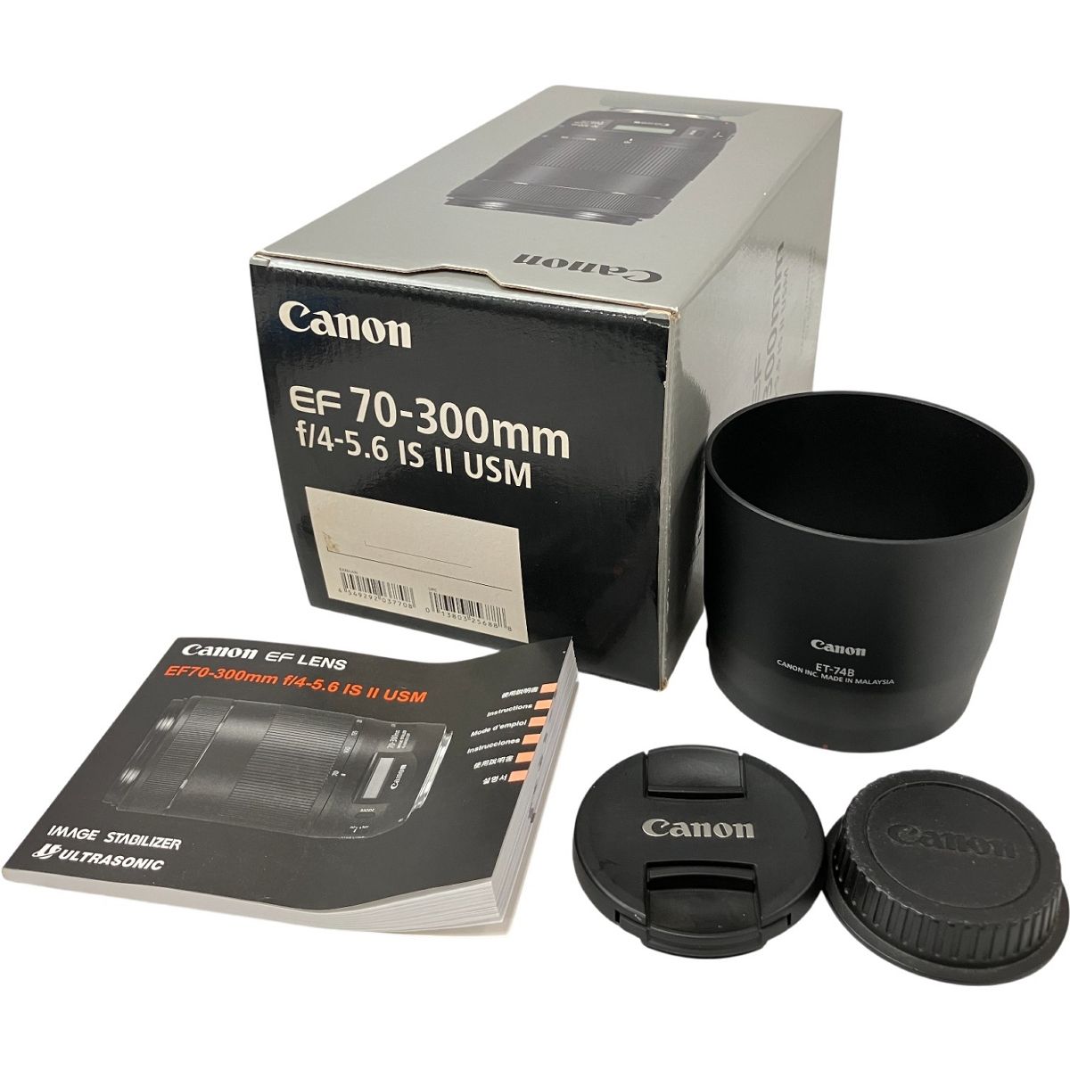 Canon ZOOM LENS EF 70 300 mm F 4 5 6 IS II USM キャノン カメラ ズーム レンズ 撮影 趣味