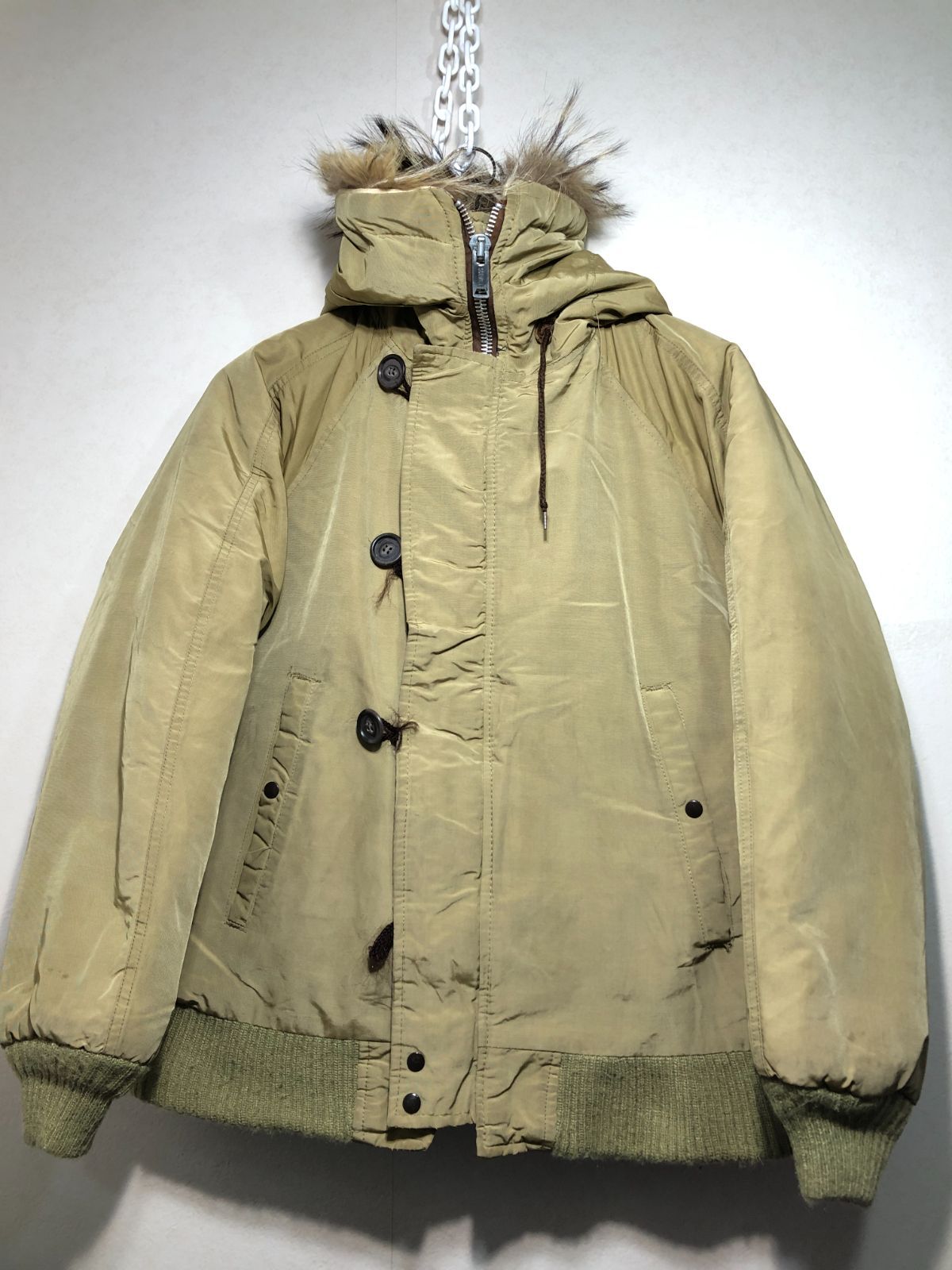 511182 g en fleece N-2 B ミリタリー ジャケット 36