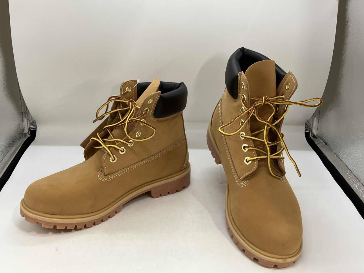 Timberland ティンバーランド ショートブーツ Premium 6 in Waterproof Boot 28 cm ライトキャメル
