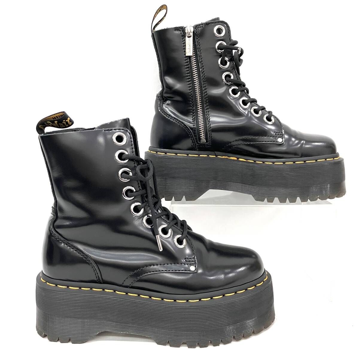 Dr Marten ドクターマーチン JADON MAX 8 ホールブーツ ショートブーツ ブラック サイズUK 5