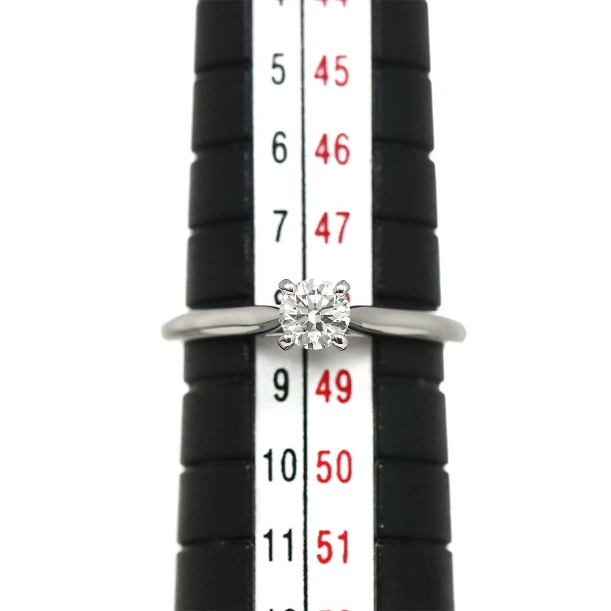 カルティエ Cartier ソリテール ダイヤ 0.24ct D/VVS2/3EX #48 リング