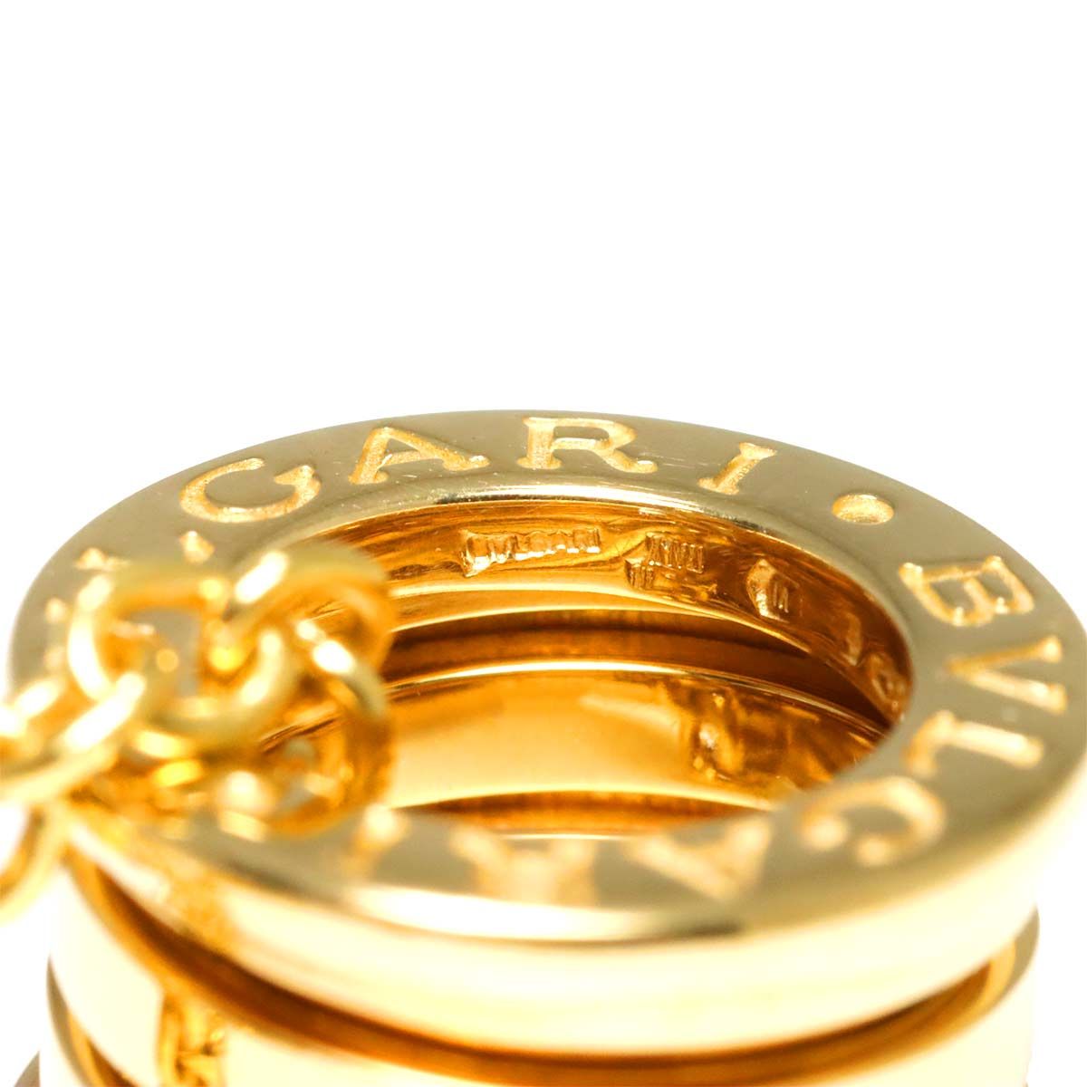 ブルガリ BVLGARI ビーゼロワン ネックレス 17.0g 45cm K18 YG